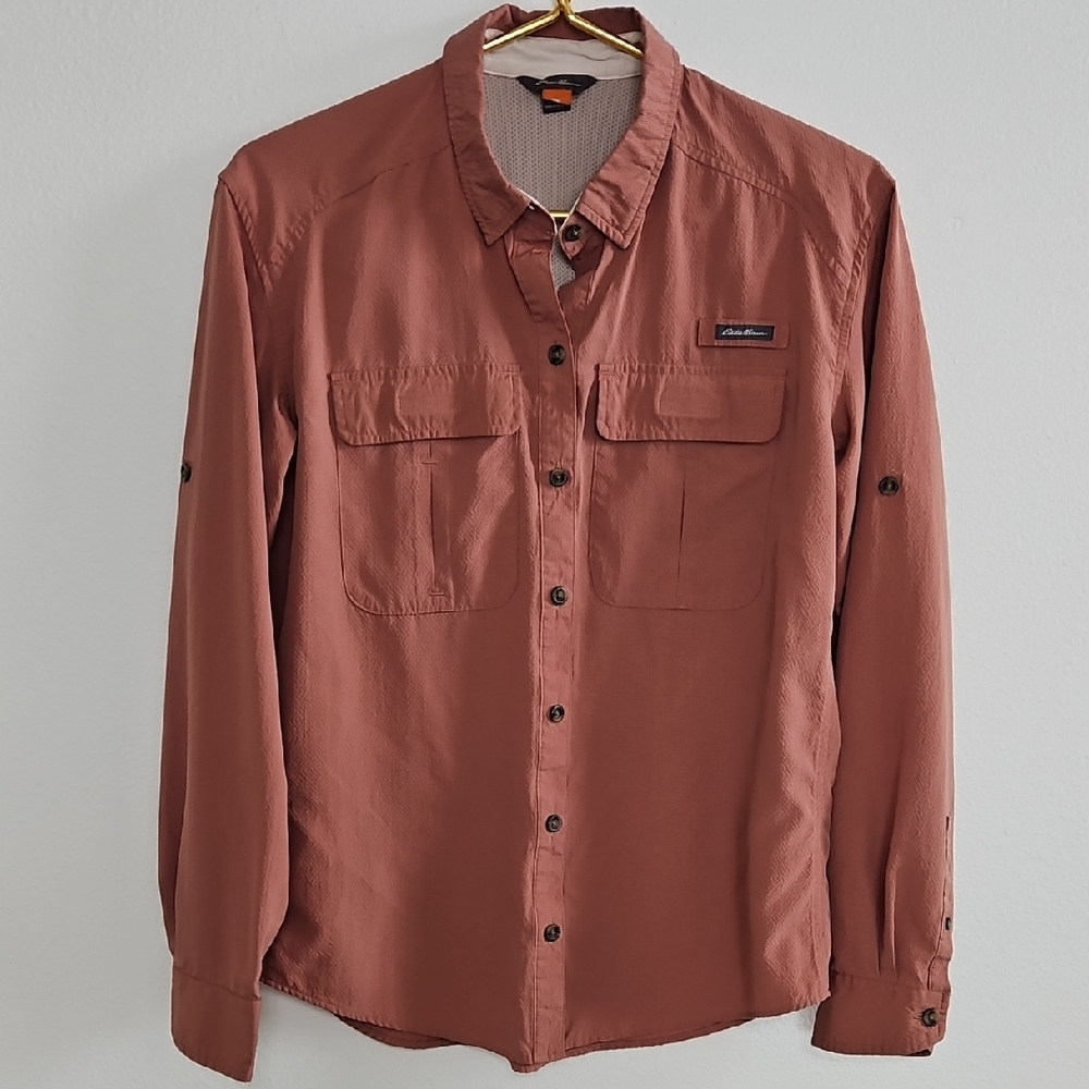 Eddie Bauer Women's Guide UPF Long-Sleeve Shirt | size S